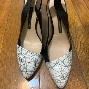 French Connection - Black pumps size 7.5